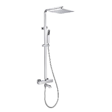 Cross border shower set for Northern Europe all copper bathroom hotel home shower constant temperature intelligent shower